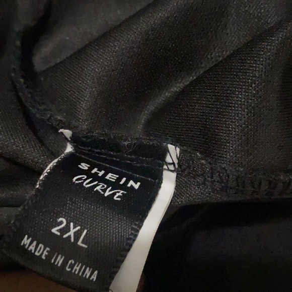 COPY - SHEIN Bodycon Lace Up Dress (READ WHOLE LISTING-UPDATED) - Picture 3 of 3